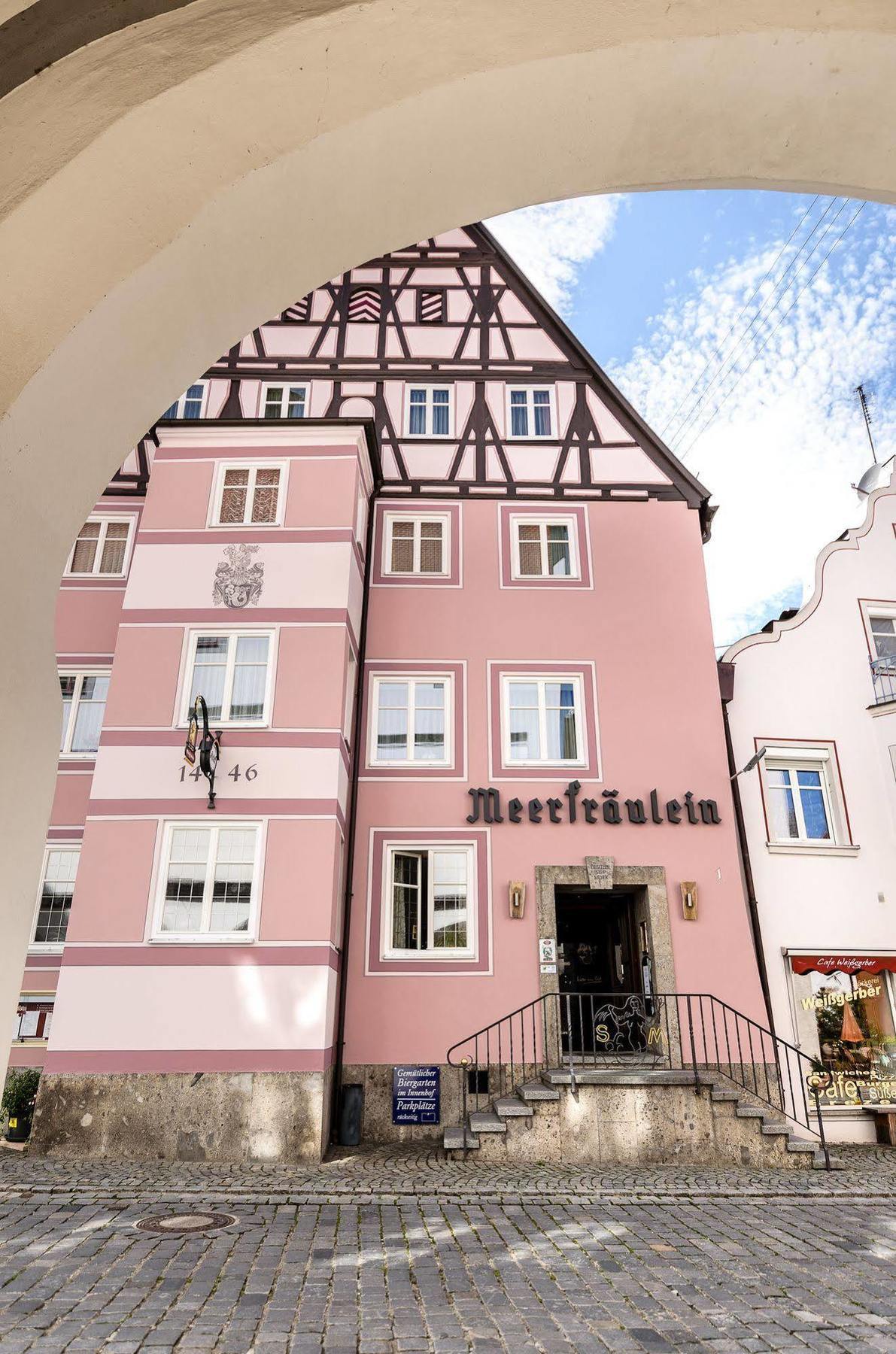 Akzent Hotel Meerfraeulein Wemding Exterior foto